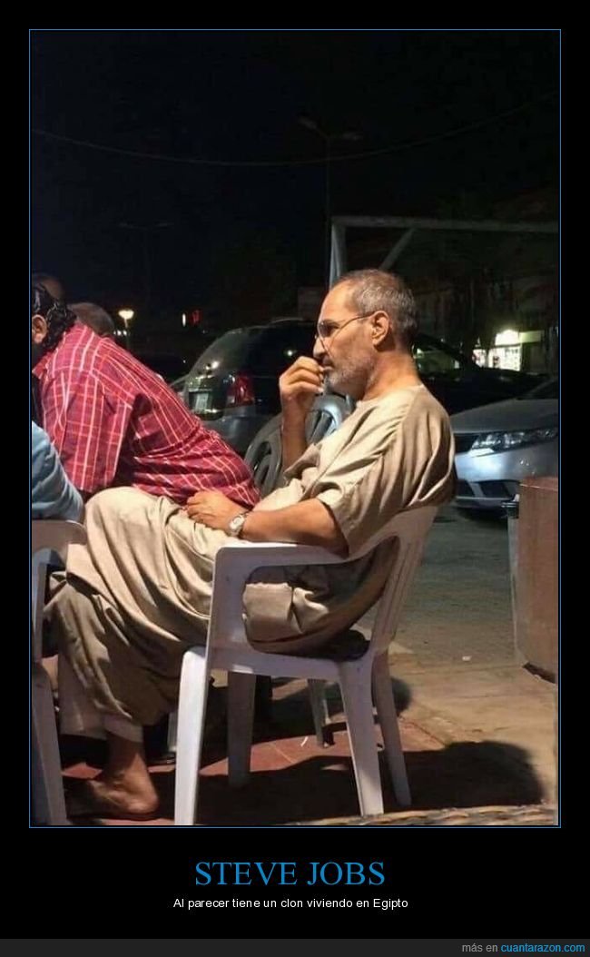 steve jobs,parecidos,egipto